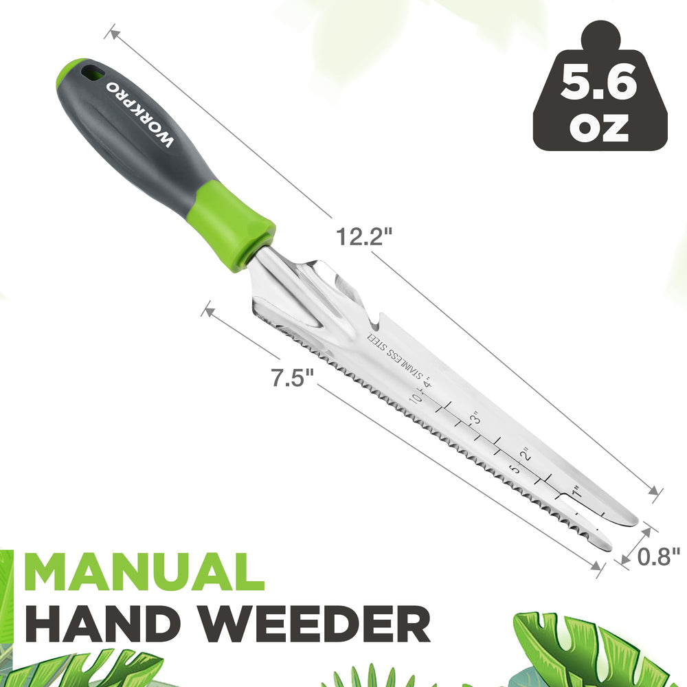 WORKPRO Hand Weeder with ergonomic handle