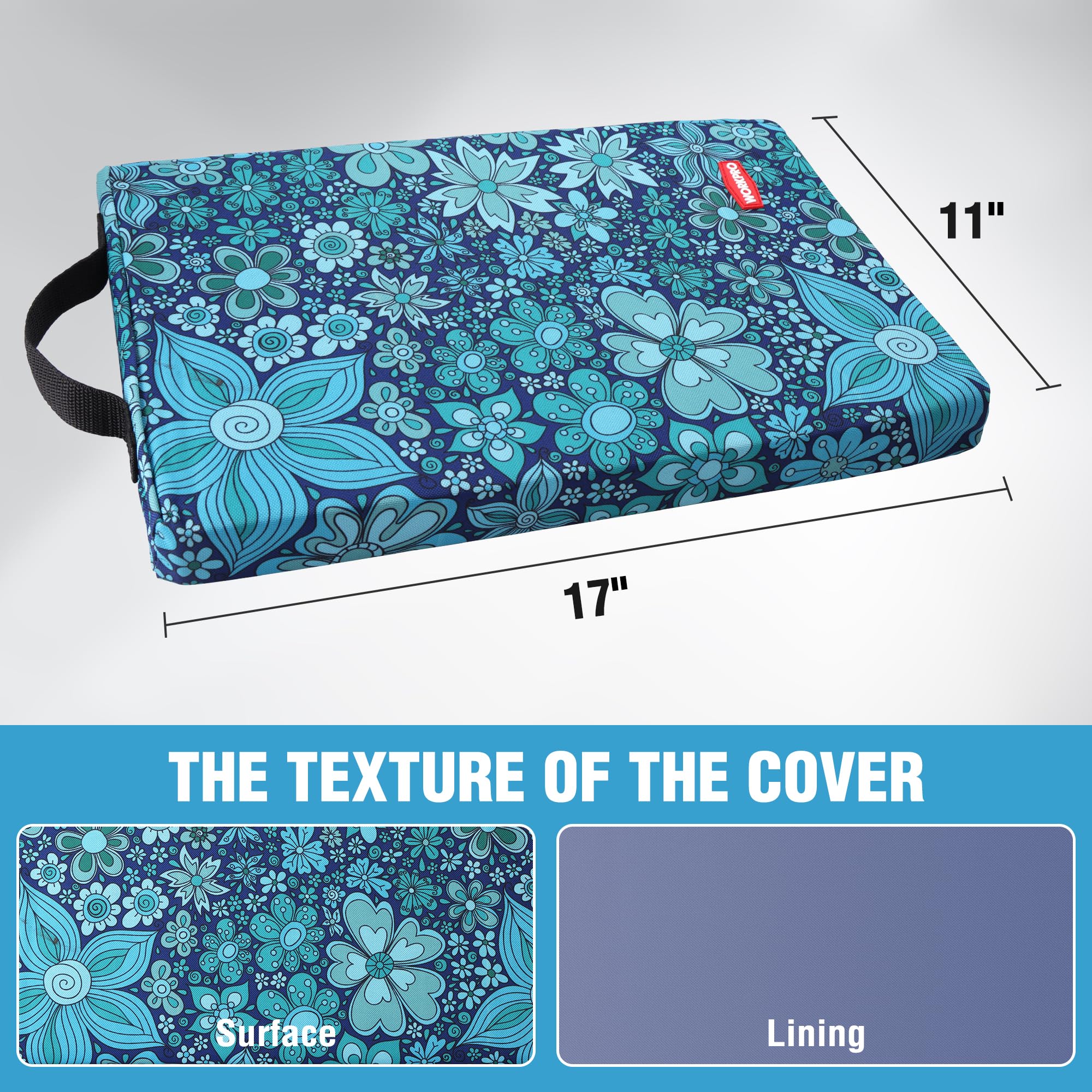 WORKPRO kneeling pad in use during gardening