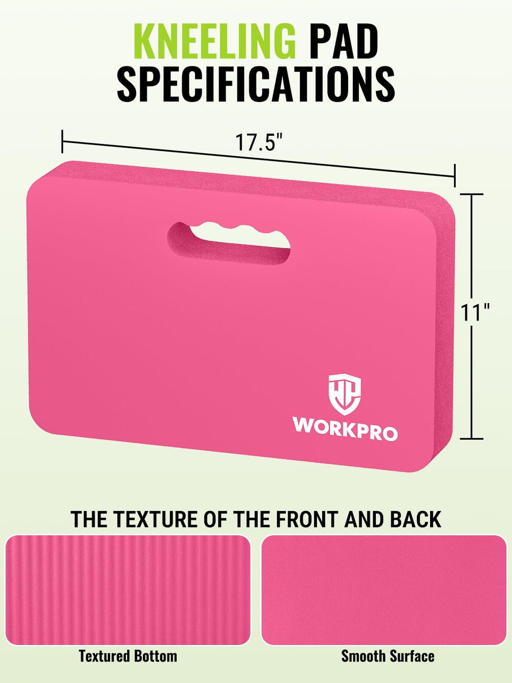 WORKPRO Kneeling Pad used during yoga