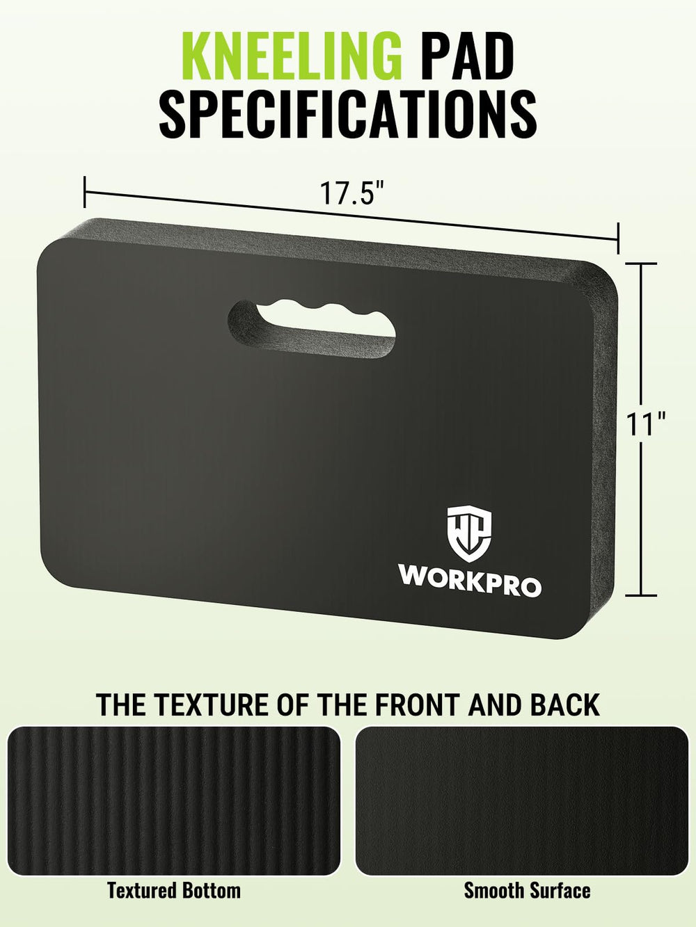 WORKPRO Kneeling Pad used during yoga