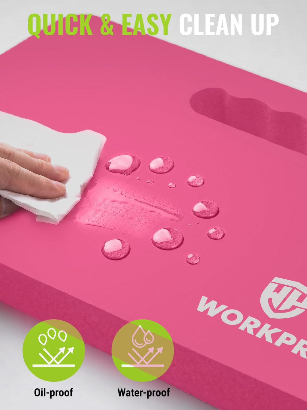 WORKPRO Kneeling Pad with built-in handle