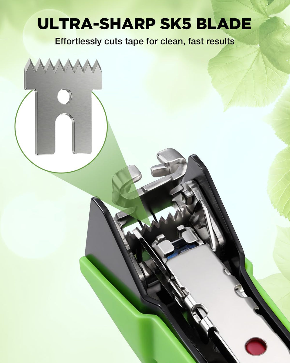 WORKPRO Plant Tying Machine with replacement blade on a table