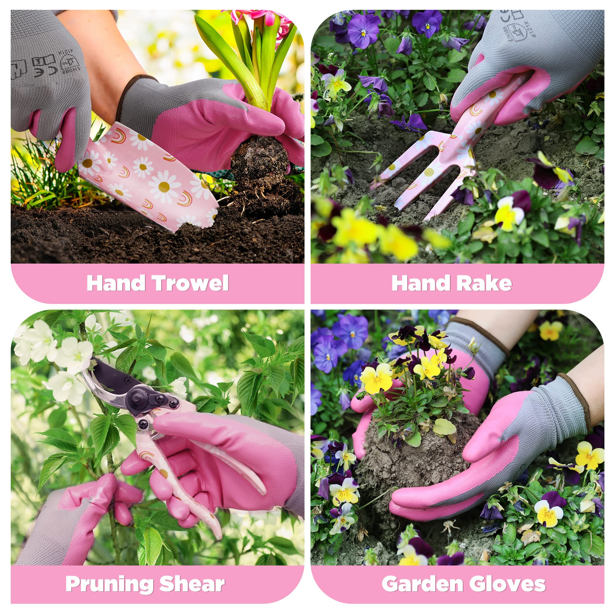WORKPRO pruning shear showing sharp carbon steel blades