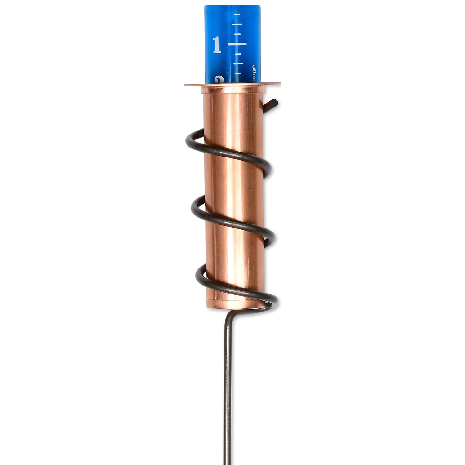 World's Coolest Rain Gauge front view with floating tube
