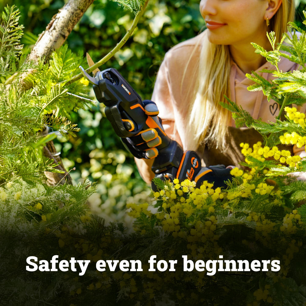 WORX 20V Pruning Shear packaging details