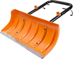 WORX AeroCart Snow Plow WA0230 front view with adjustable features