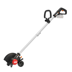 WORX Cordless Lawn Edger 20V 7-inch black and orange front view