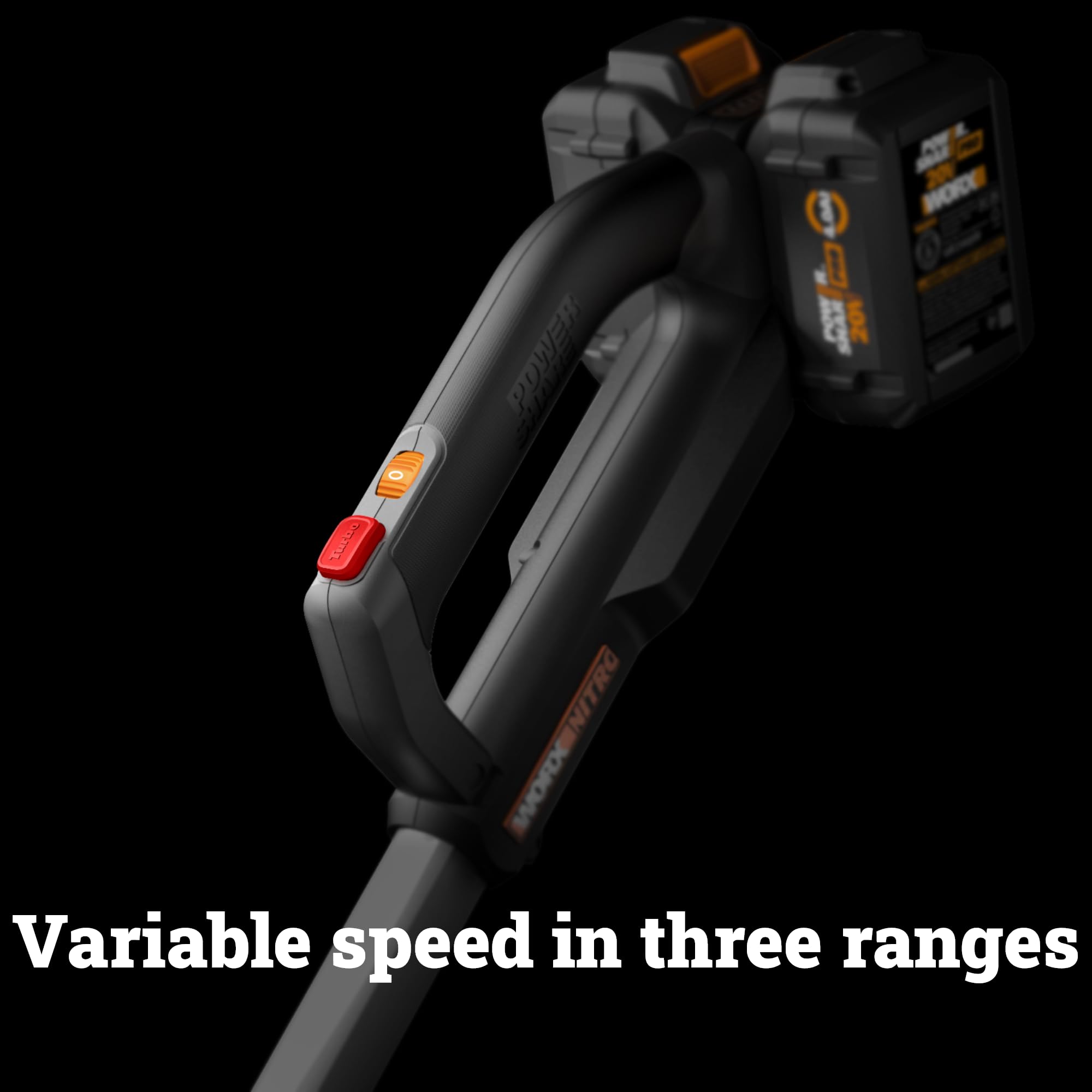 WORX Cordless Leaf Blower with dual quick-charger