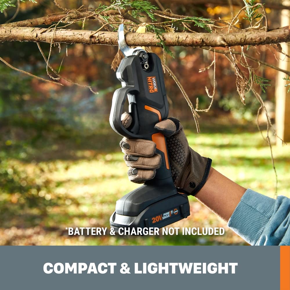 WORX pruning shear packaging details
