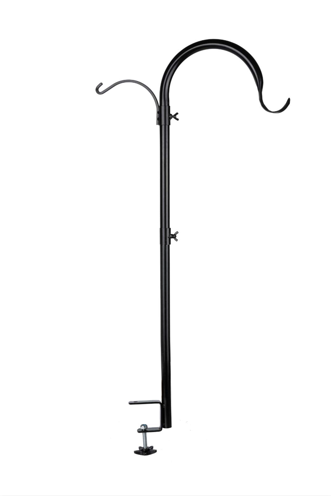 WOSIBO 37-inch Three Span Deck Hook front view with three branches