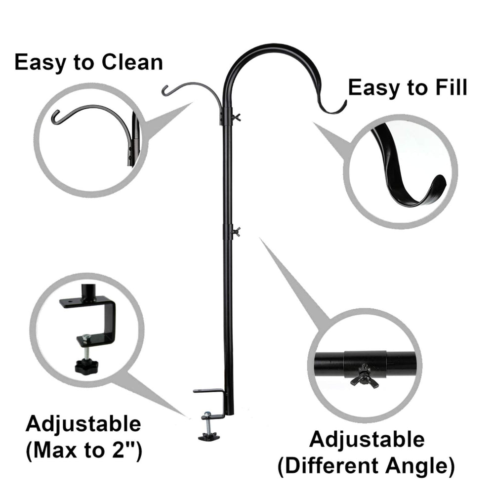 WOSIBO deck hook showing 360-degree rotating branches