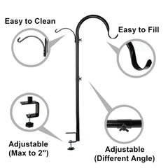 WOSIBO deck hook showing 360-degree rotating branches