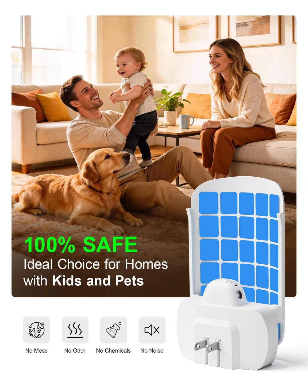 WowCatch clear sticky cards for indoor fly traps