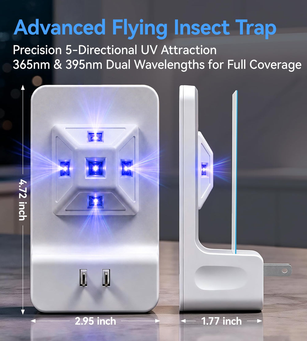 WowCatch Indoor Fly Trap side view showing design