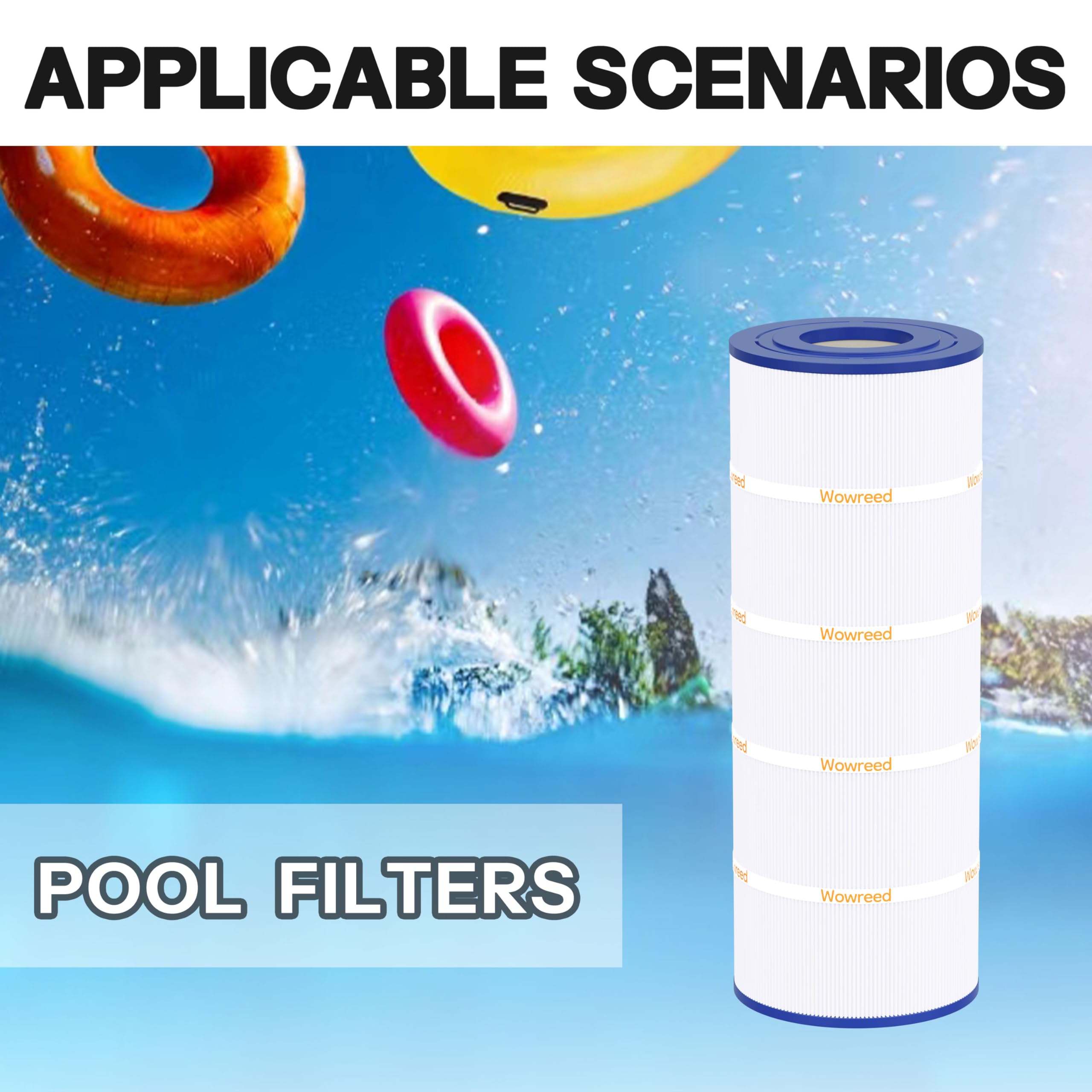 Wowreed Pool Filter maintenance tips infographic