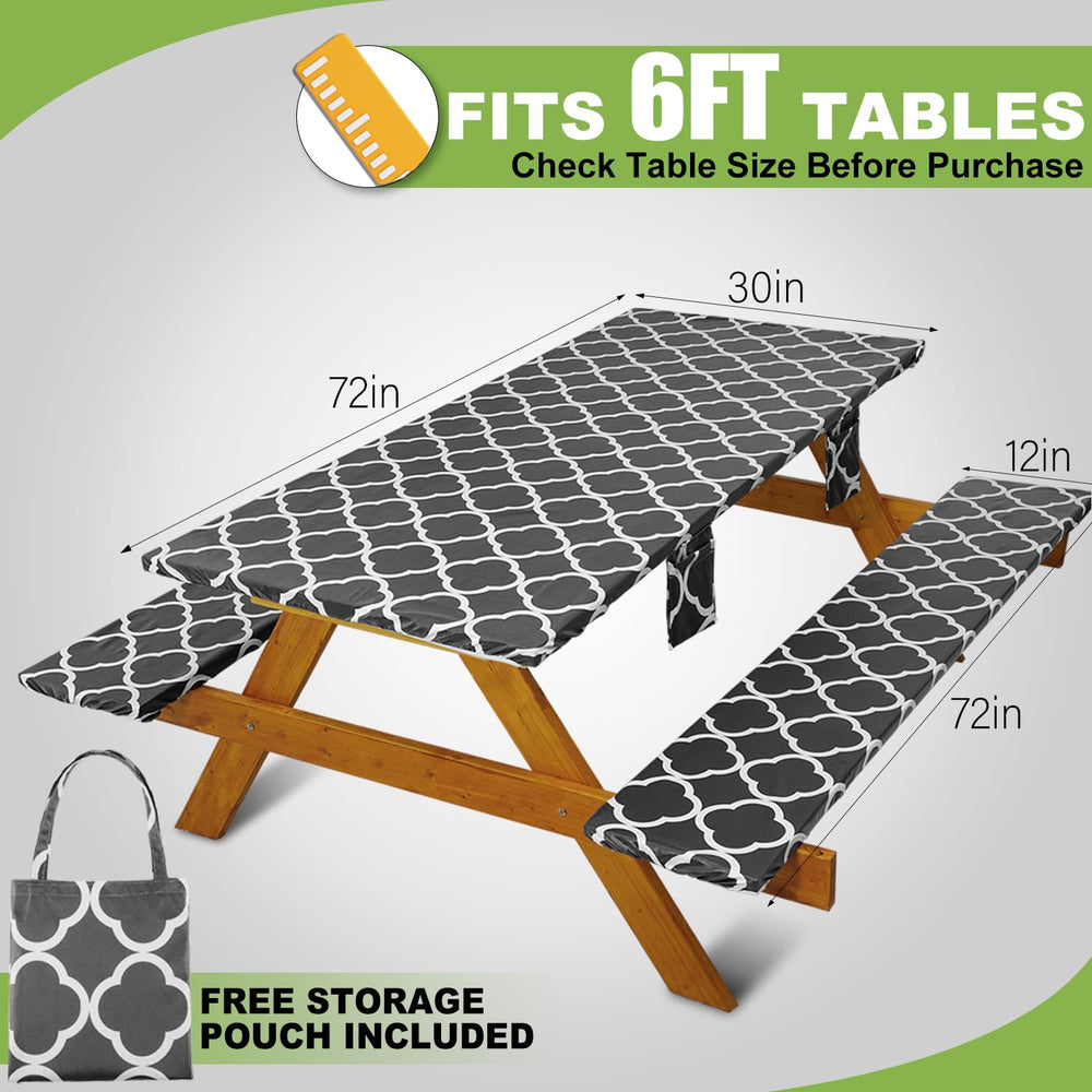 Wrakus table cover 72x30 inches with elastic edges