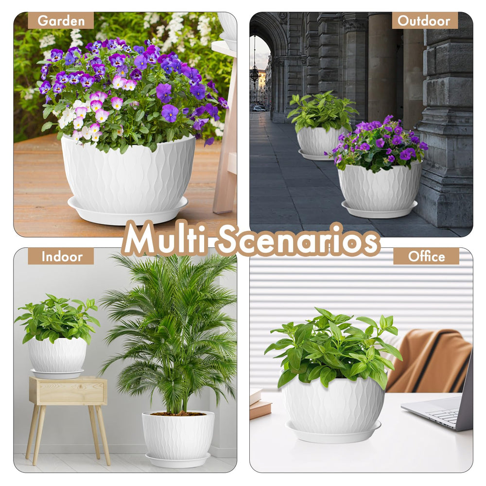 WSMKSZ 12 Inch large plant pot packaging