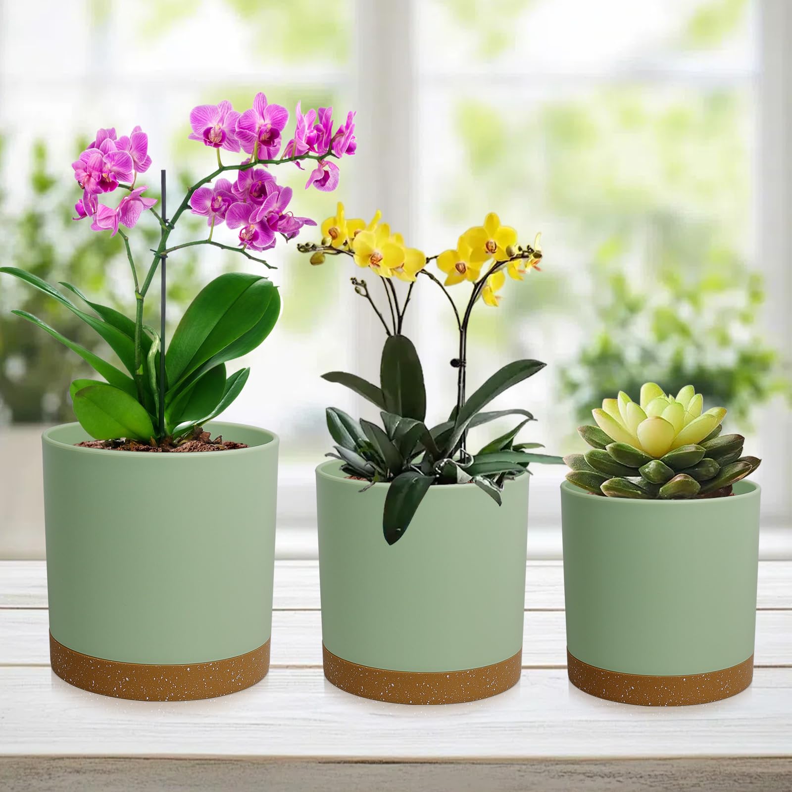 WSMKSZ flower pots packaging view