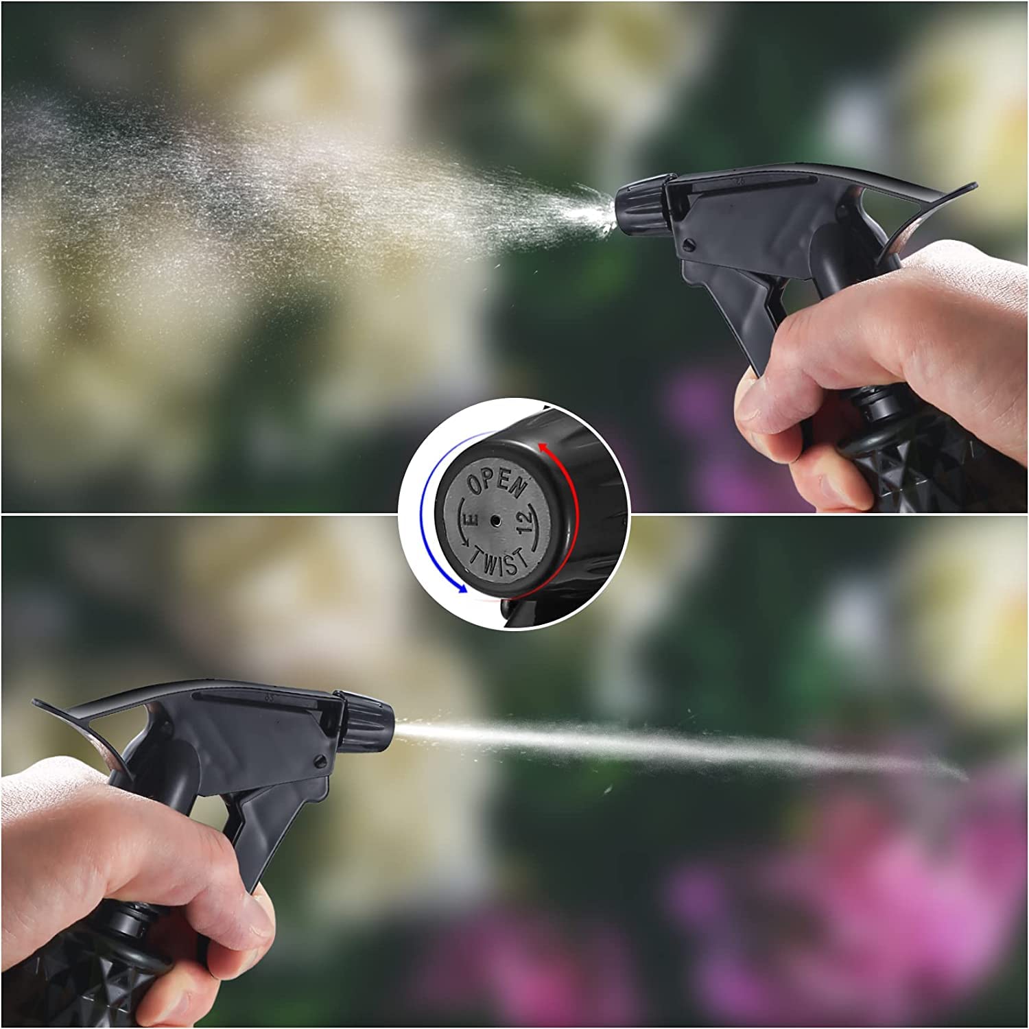 wugongshan spray bottles with cleaning solution