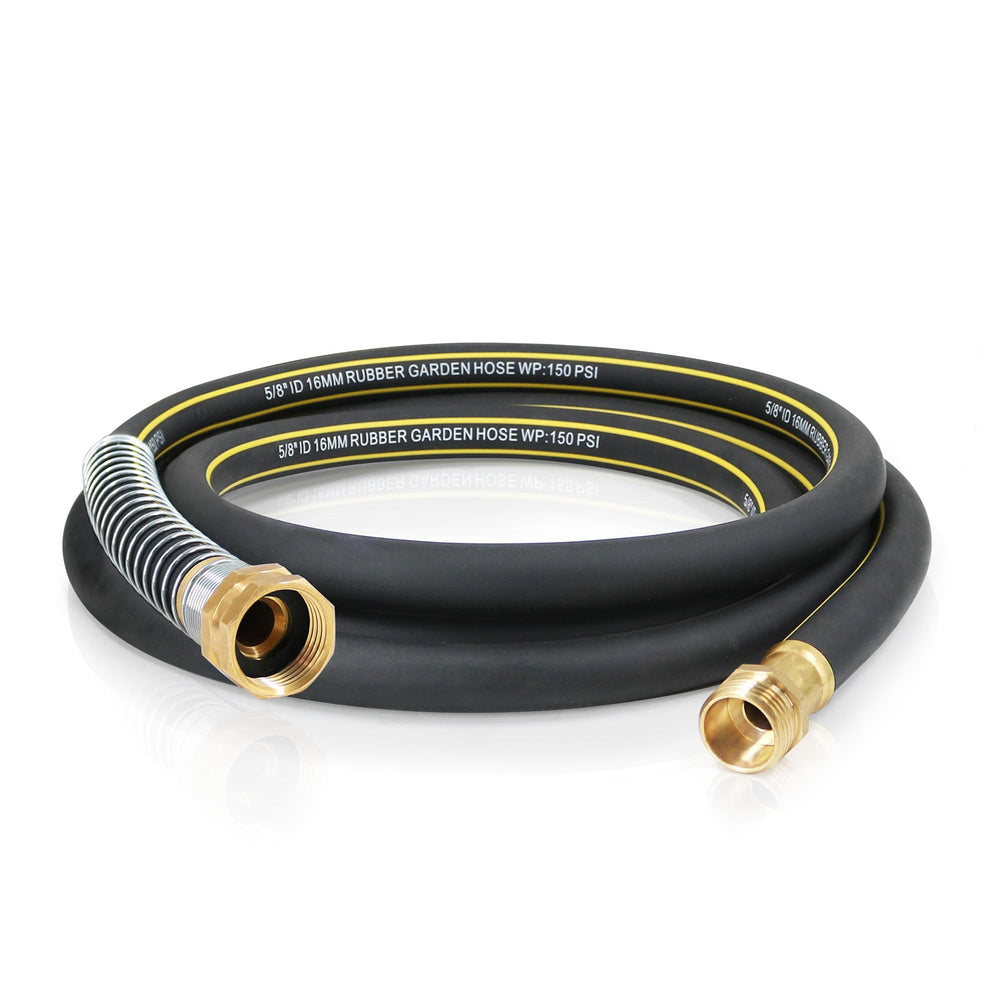 Wurzberge 5ft garden hose with hybrid rubber construction