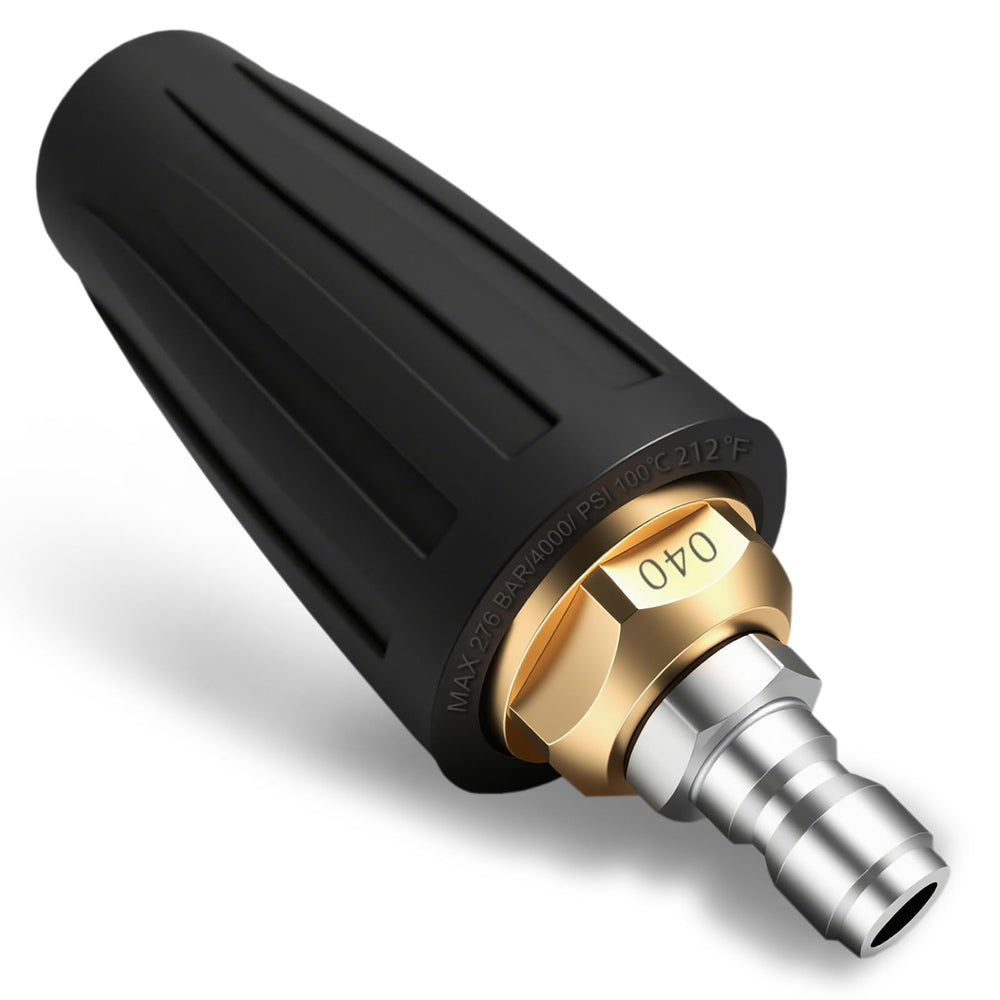 Xaxuqtu Turbo Nozzle front view with 360° rotating feature