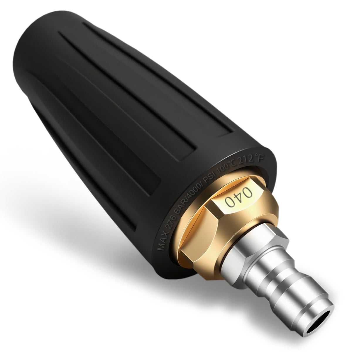 Xaxuqtu Turbo Nozzle front view with 360° rotating feature