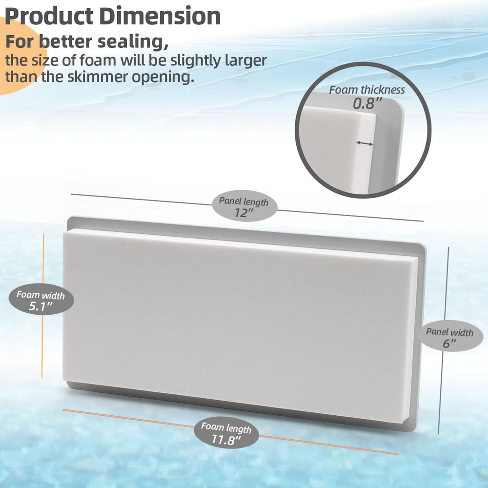 XCWT Skimmer Plug dimensions illustration