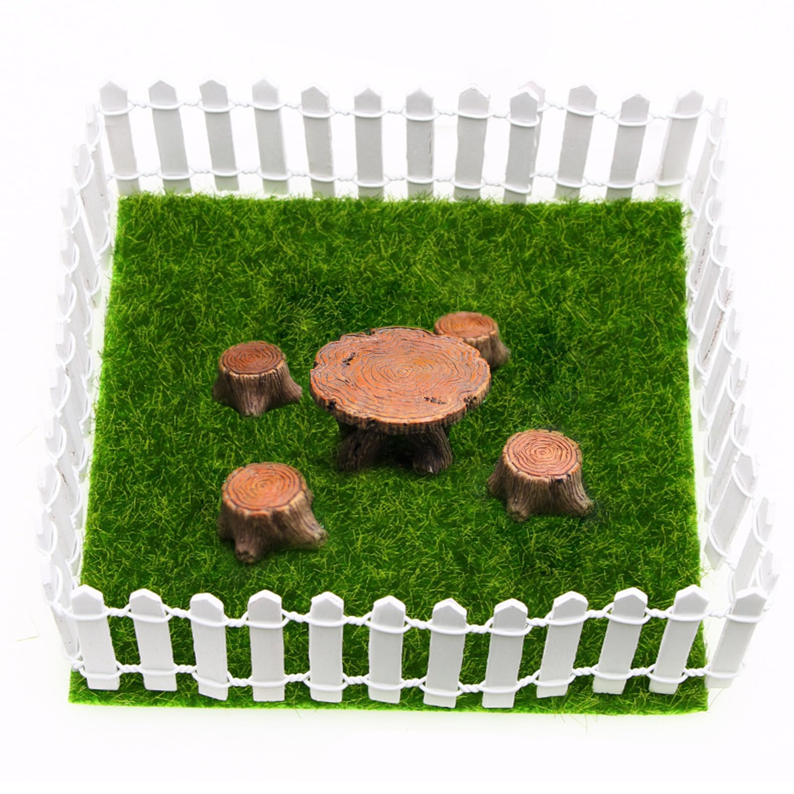 XFGSYXS Mini Fairy Garden Fence detailed close-up