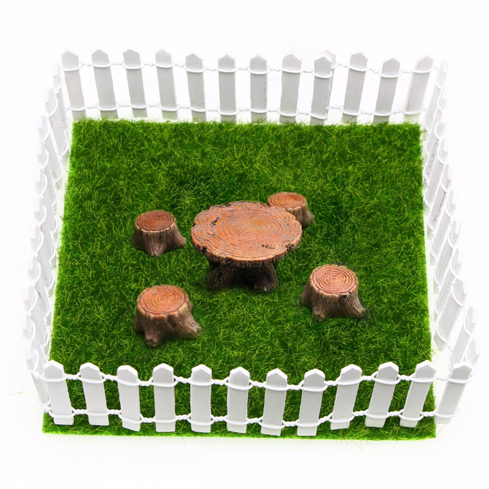 XFGSYXS Mini Fairy Garden Fence detailed close-up