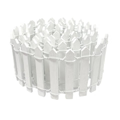 XFGSYXS Mini Fairy Garden Fence front view in white