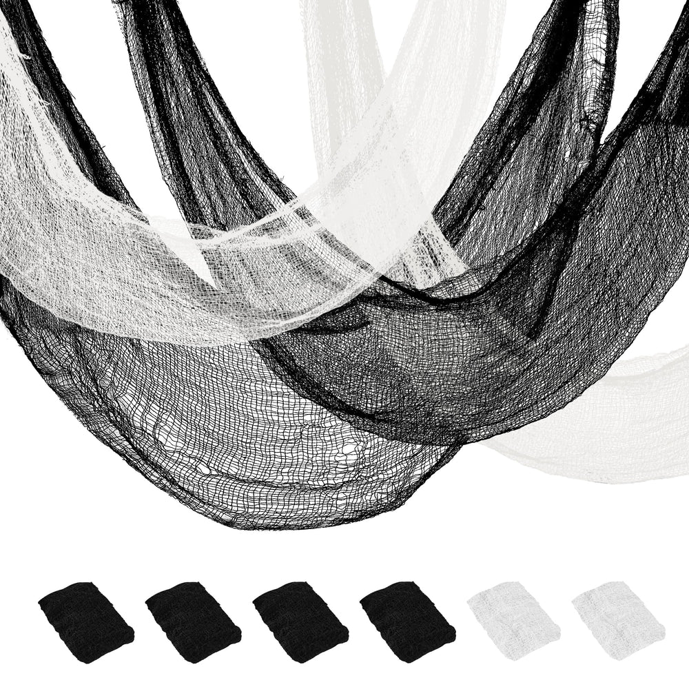 Xgunion Creepy Cloth black and white pieces displayed together