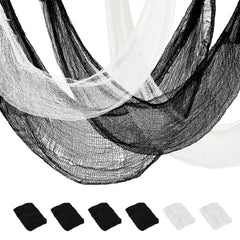 Xgunion Creepy Cloth black and white pieces displayed together
