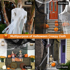 Xgunion Creepy Cloth draped over furniture for Halloween