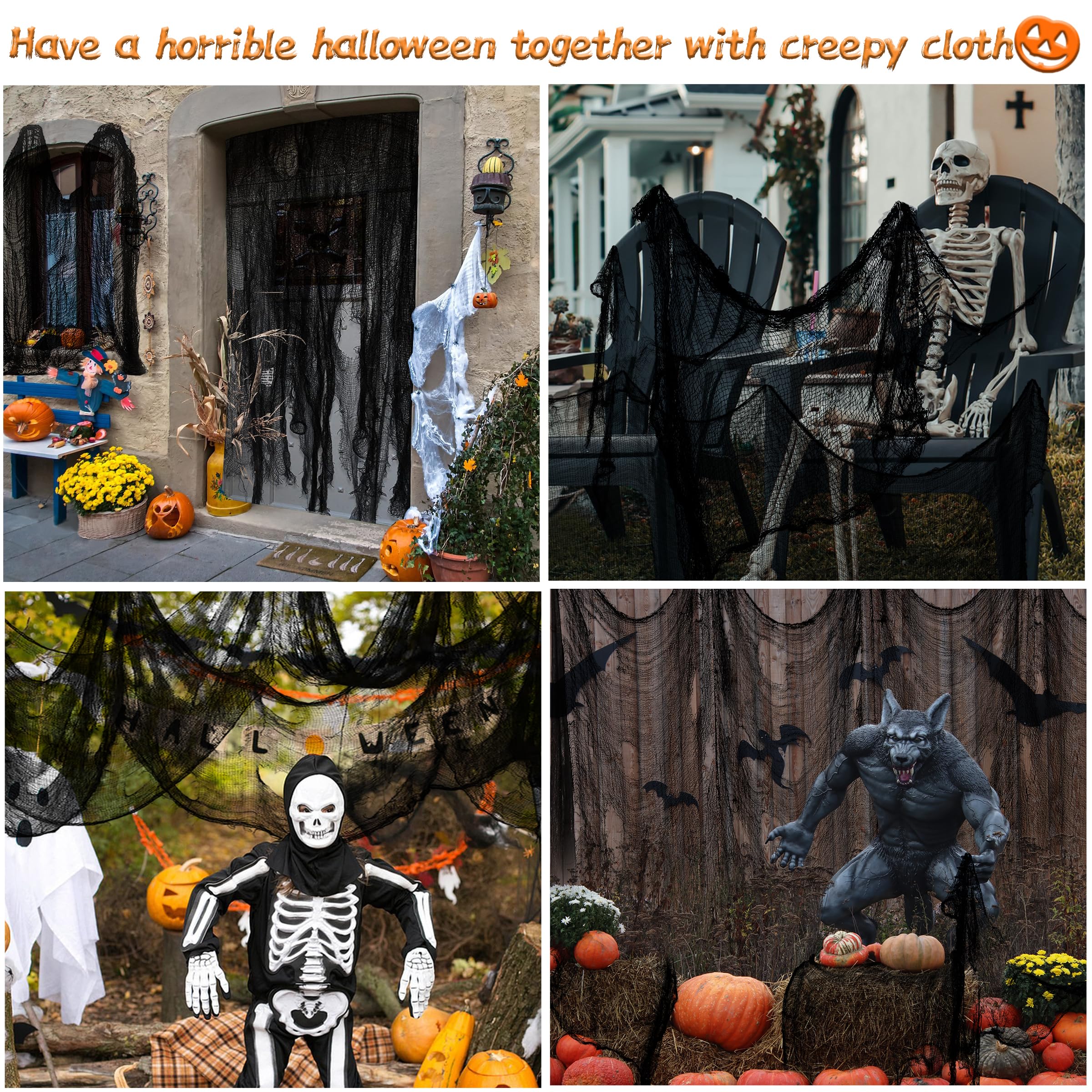 Xgunion Creepy Cloth used for Halloween party decoration