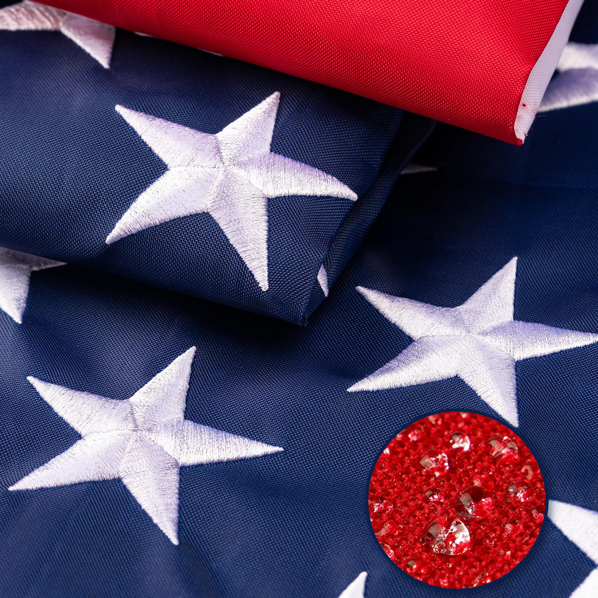 XIFAN American Flag 4x6 FT front view with vibrant colours