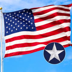 XIFAN American Flag 4x6 FT showing embroidered stars and stripes