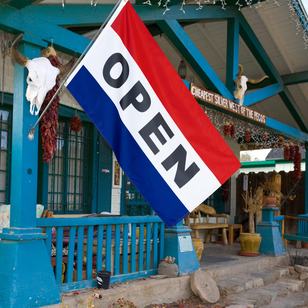 XIFAN Open Flag 3x5 ft with stitching details