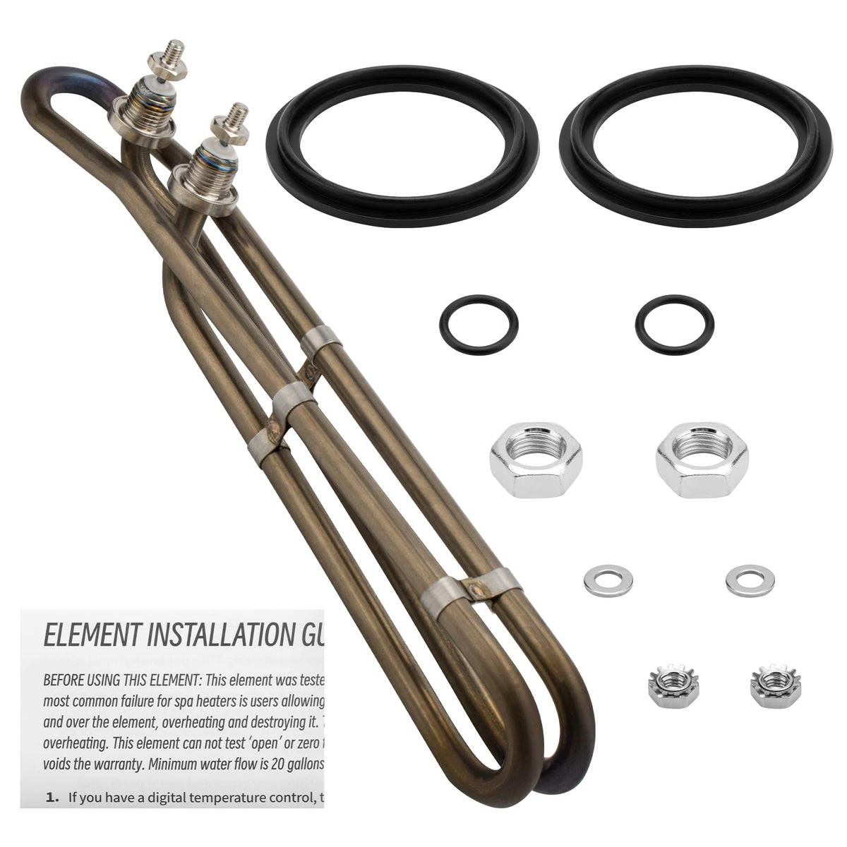 Ximoon 5.5KW 240V Spa Heater Element front view