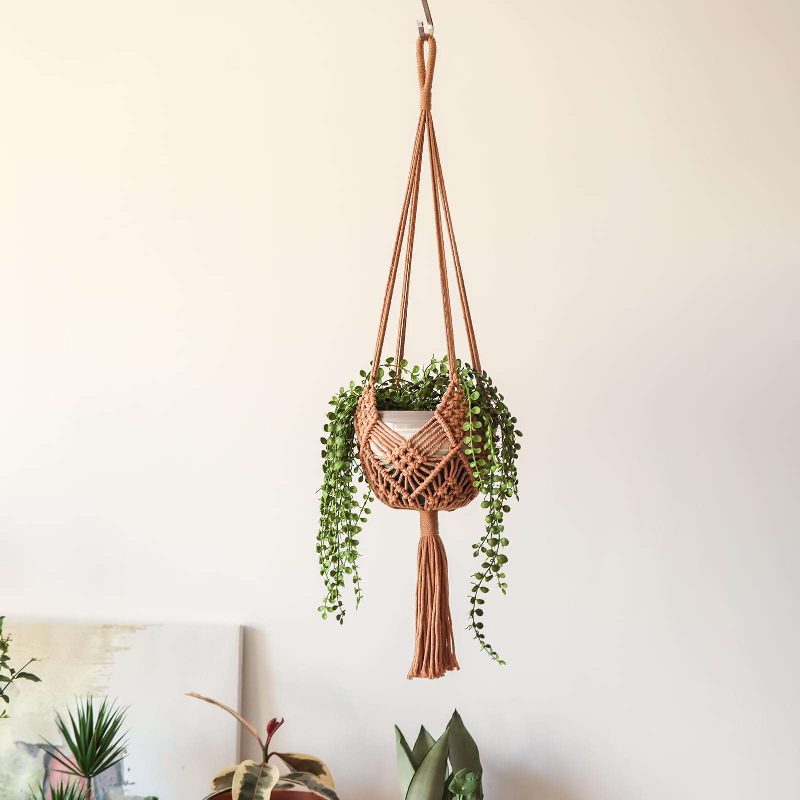 XINBOR hanging planter set in packaging