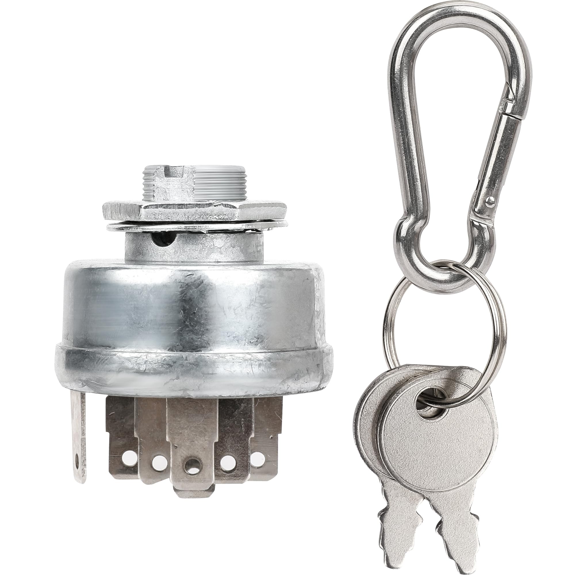 XINRINTONG Ignition Switch 725-1717 front view with keys