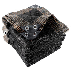Xlimin Shade Cloth 20FT x 48FT in black with grommets