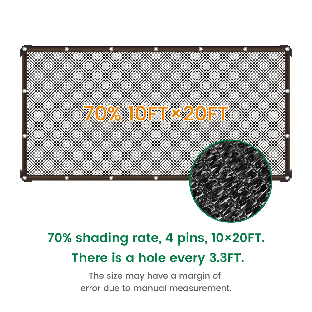 Xlimin Shade Cloth grommets for easy installation