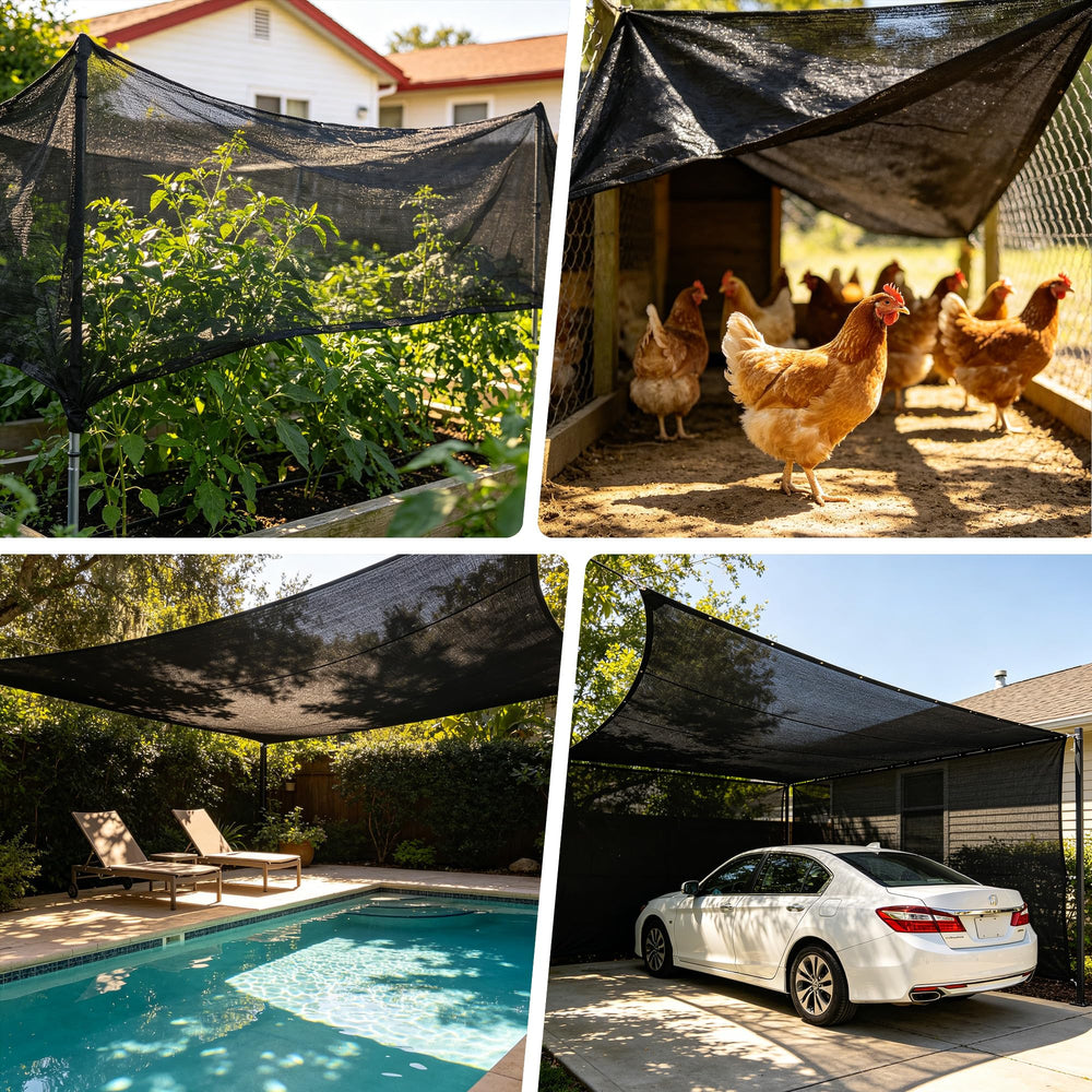 Xlimin Shade Cloth packaging and dimensions