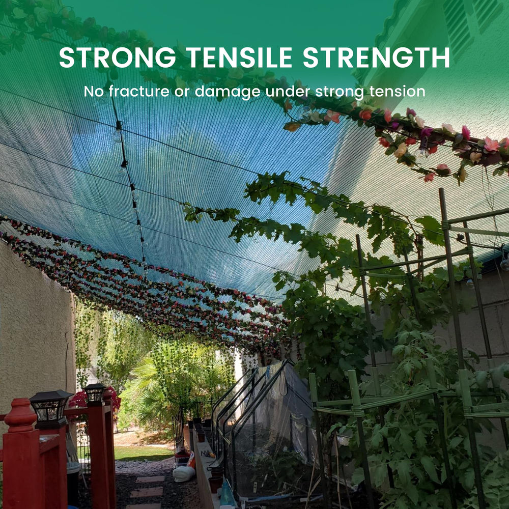 Xlimin shade cloth rolled up for storage