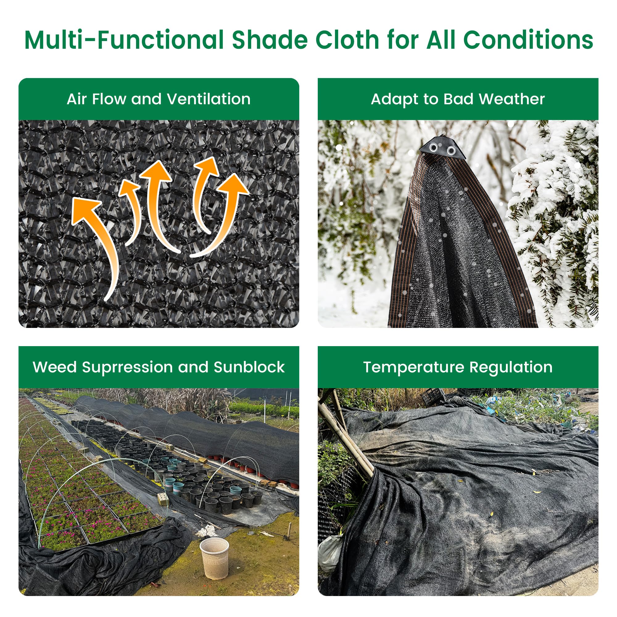 Xlimin Shade Cloth showing breathable woven design