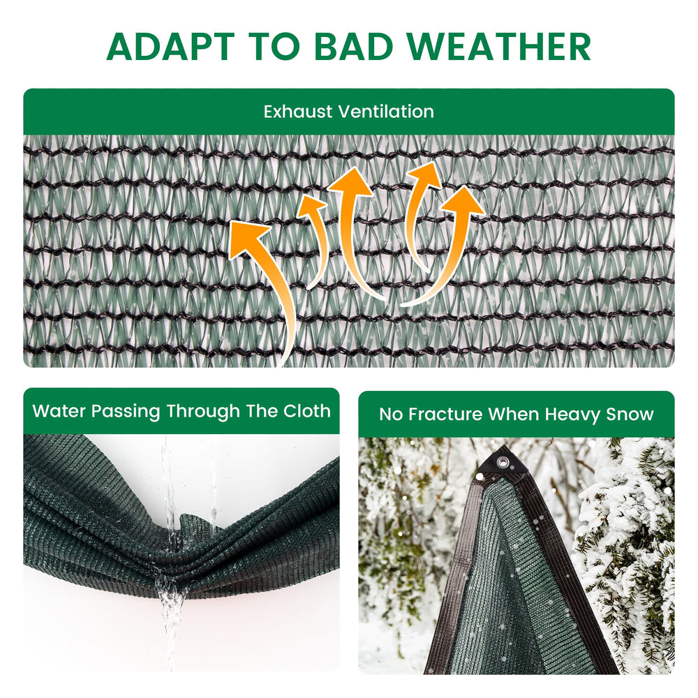 Xlimin shade cloth used in pet kennel