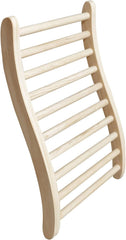 Xmatch Sauna Backrest Natural Hemlock front view