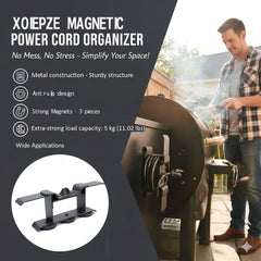 XOIEPZE Magnetic Power Cord Organizer side view