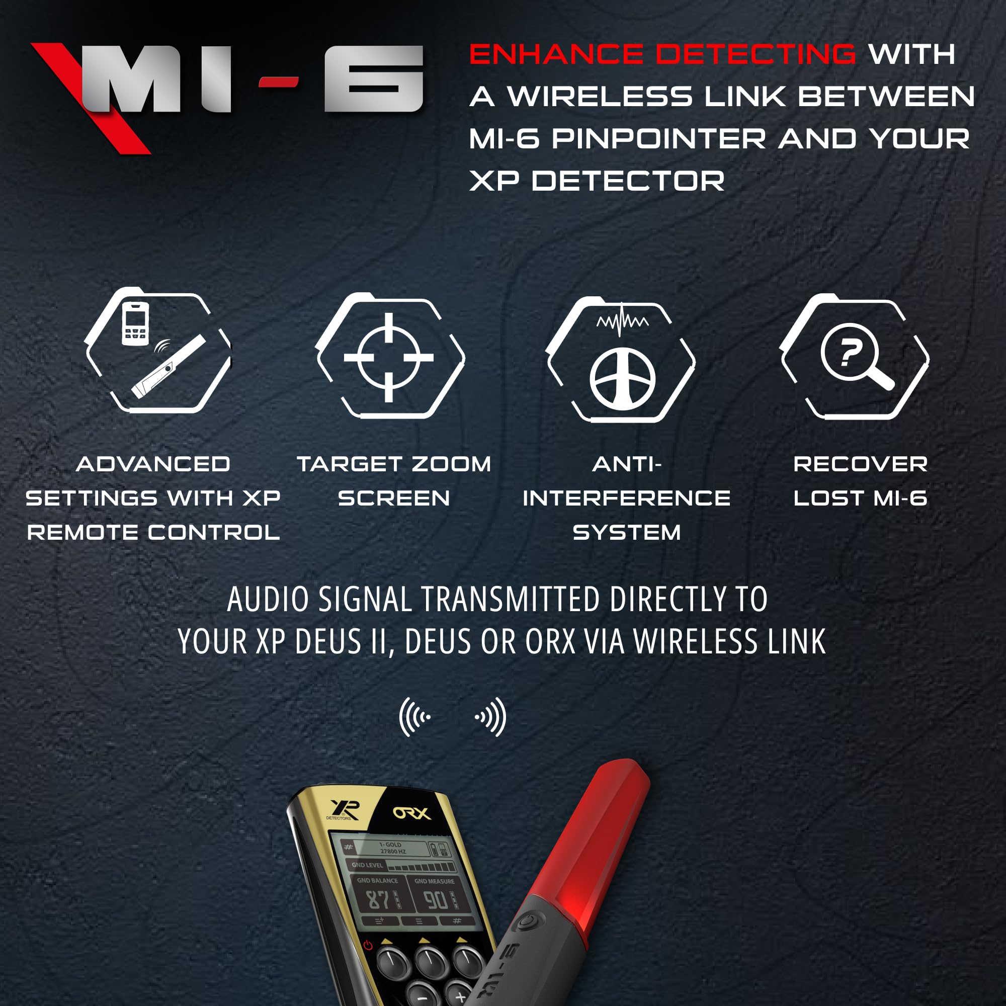 XP MI-6 Pinpointer underwater testing at 6 meters