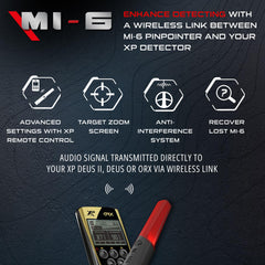 XP MI-6 Pinpointer underwater testing at 6 meters